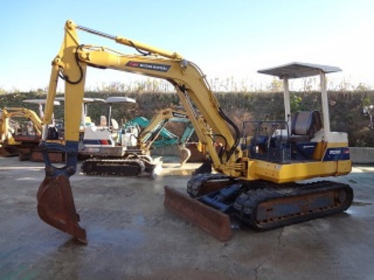 Komatsu Pc40-6 Crawler Excavator Parts Manual Instant Download Sn 10001-up