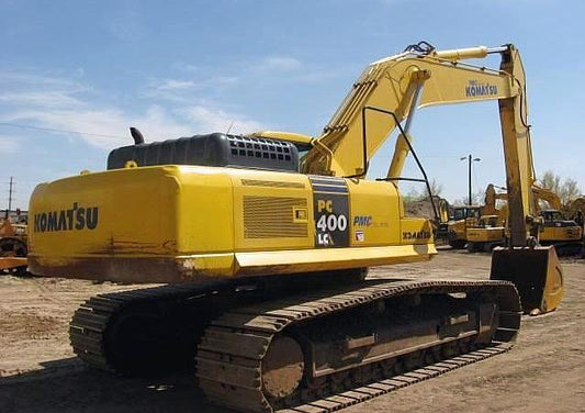 KOMATSU PC400LC-6Z CRAWLER EXCAVATOR PARTS MANUAL INSTANT DOWNLOAD SN 30001-UP