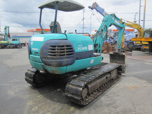 Komatsu Pc40r-8 Crawler Excavator Parts Manual Instant Download Sn 30001-up