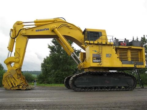 KOMATSU PC5500-6 (JPN) HYDRAULIC SHOVEL PARTS MANUAL INSTANT DOWNLOAD SN 15101