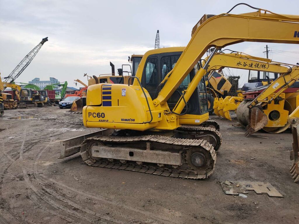 KOMATSU PC60-7E CRAWLER EXCAVATOR PARTS MANUAL INSTANT DOWNLOAD SN 45001-UP