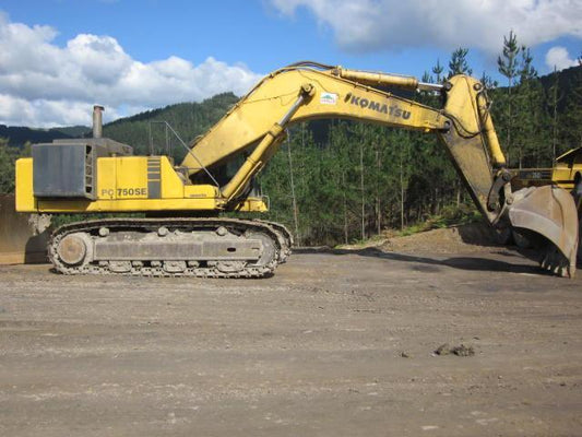 Komatsu Pc750se-6-am Crawler Excavator Parts Manual Instant Download Sn 10001-up