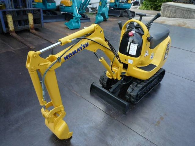 Komatsu Pc01-1a Crawler Excavator Parts Manual Instant Download Sn 10001-up