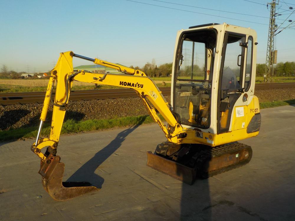 Komatsu Pc07-2 Crawler Excavator Parts Manual Instant Download Sn 3001-up