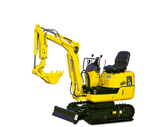 Komatsu Pc09-1 Crawler Excavator Parts Manual Instant Download Sn 10001-up