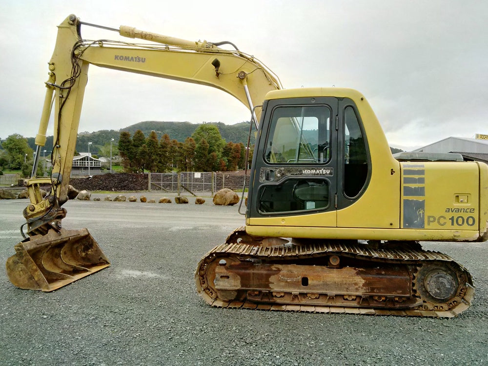 Komatsu Pc100-6 Crawler Excavator Parts Manual Instant Download Sn 40001-up