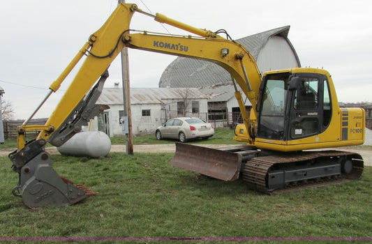Komatsu Pc100-6z Crawler Excavator Parts Manual Instant Download Sn 40001-up
