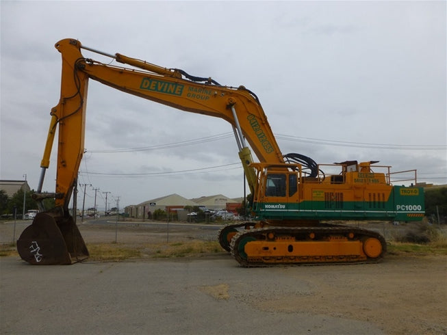 Komatsu Pc1000se-1 Hydraulic Excavator Parts Manual Instant Download Sn 10001-up