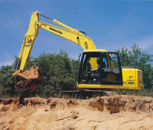 Komatsu Pc100u-3 Crawler Excavator Parts Manual Instant Download Sn 12001-up