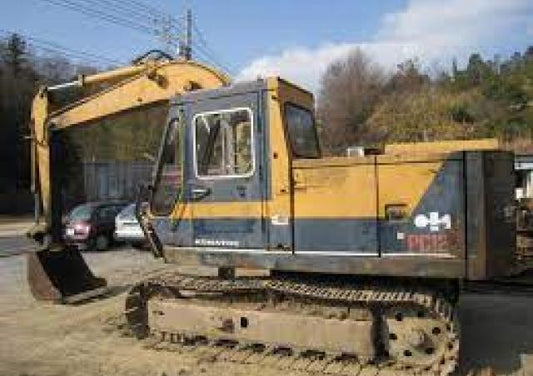 Komatsu Pc120-1 Hydraulic Excvator Parts Manual Instant Download Sn 10001-up