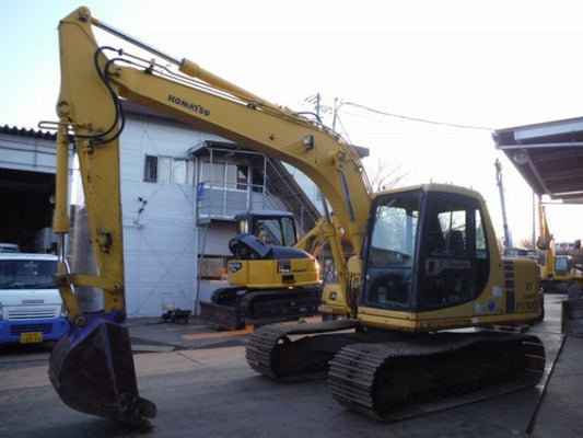 Komatsu Pc130-6e Crawler Excavator Parts Manual Instant Download Sn 45001-up