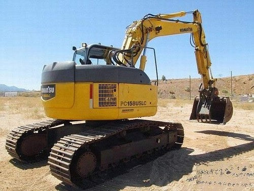 Komatsu Pc158us-2 Crawler Excavator Parts Manual Instant Download Sn 10001-up