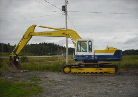 Komatsu Pc200-3 Crawler Excavator Parts Manual Instant Download Sn 20001-up