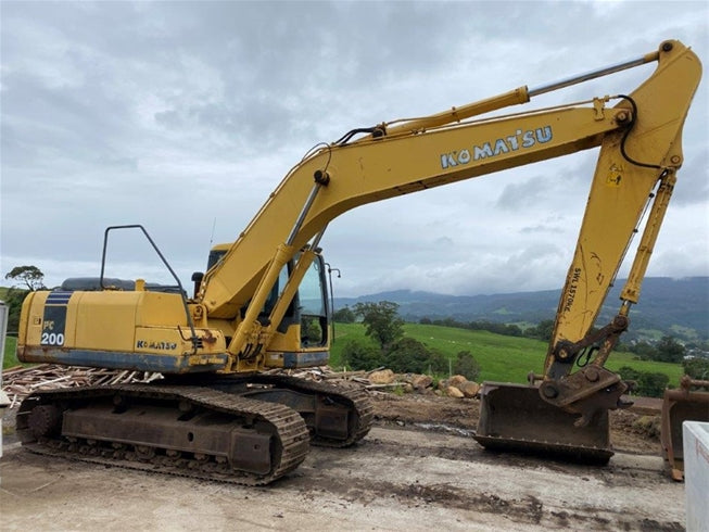 Komatsu Pc200-7-ap Crawler Excavator Parts Manual Instant Download Sn 200001-up