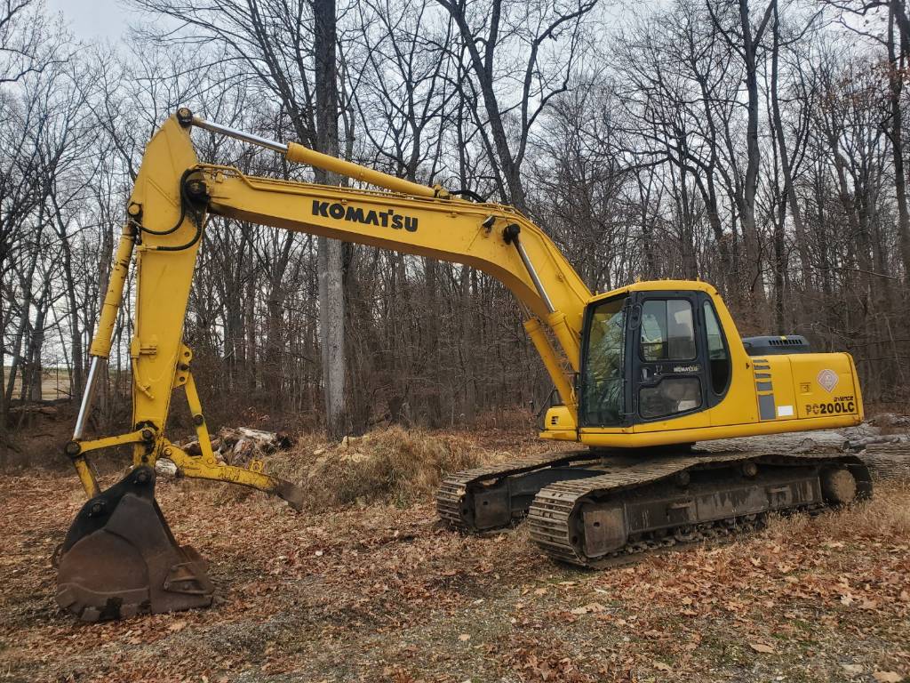 Komatsu Pc200lc-% Crawler Excavator Parts Manual Instant Download Sn 45001-up