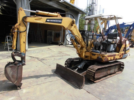 Komatsu Pc20fr-2 Crawler Excavator Parts Manual Instant Download Sn 20001-up