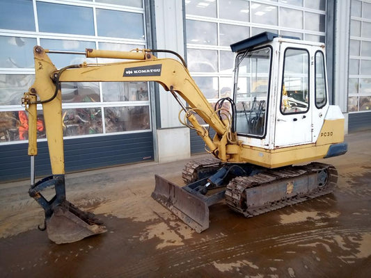Komatsu Pc30-1 Crawler Excavator Parts Manual Instant Download Sn 1001-up