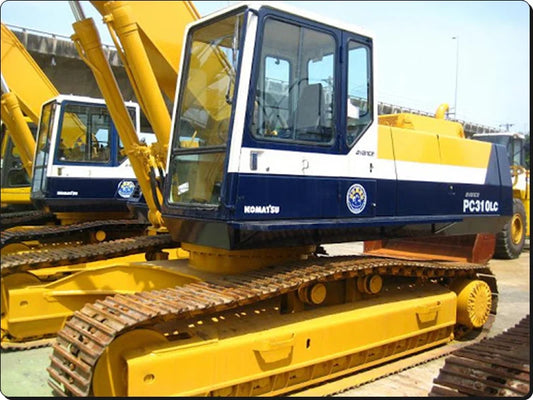 Komatsu Pc310lc-5 Crawler Excavator Parts Manual Instant Download Sn 10001-up