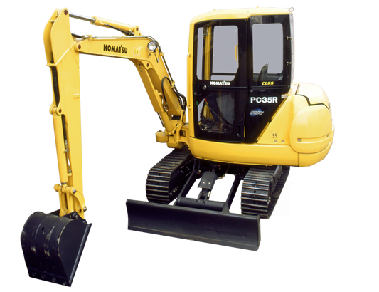 Komatsu Pc35r-8 Crawler Excavator Parts Manual Instant Download Sn 35001-up