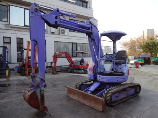 Komatsu Pc38uu-2 Crawler Excavator Parts Manual Instant Download Sn 3001-up
