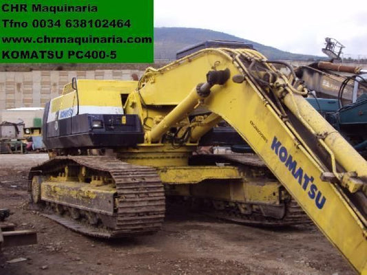 Komatsu Pc400-5 Crawler Excavator Parts Manual Instant Download Sn 10351-up
