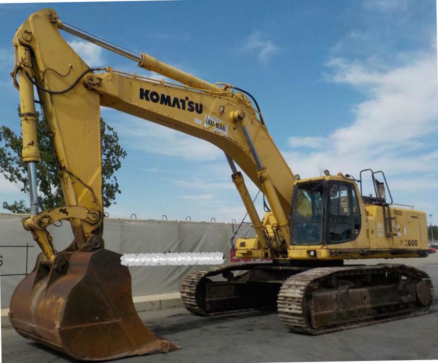 Komatsu Pc600-6a Crawler Excavator Parts Manual Instant Download Sn 10001-up
