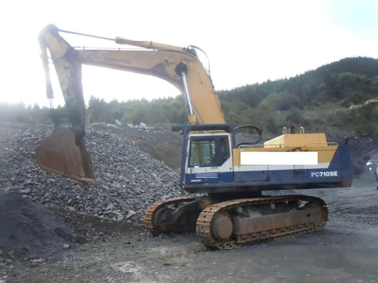 Komatsu Pc710-5 Crawler Excavator Parts Manual Instant Download Sn 10001-up