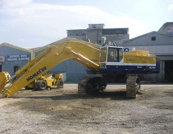 Komatsu Pc710-5 Hydraulic Excavator Parts Manual Instant Download Sn 10001-up