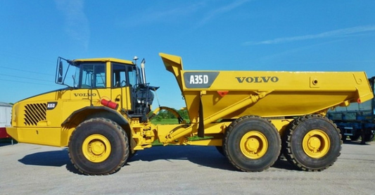 Volvo A35D Articulated Hauler Parts Catalog Manual Instant Download