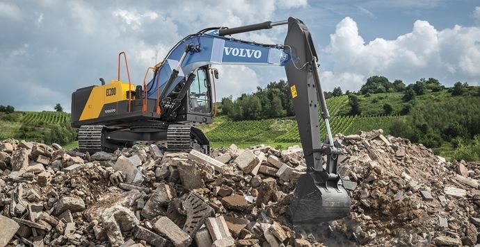 VOLVO EC200 EXCAVATOR PARTS CATALOG MANUAL INSTANT DOWNLOAD