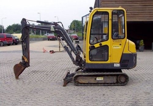 Volvo EC20 XT Compact Excavator Parts Catalog Manual Instant Download