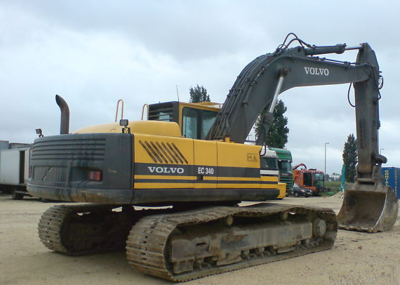 Volvo EC340 Excavator Parts Catalog Manual Instant Download