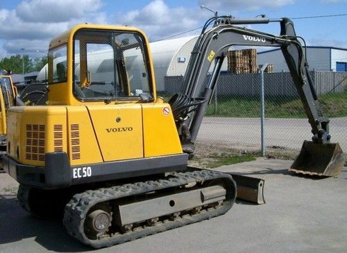 VOLVO EC50 COMPACT EXCAVATOR PARTS CATALOG MANUAL INSTANT DOWNLOAD