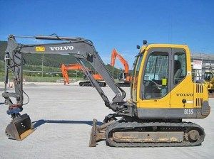 VOLVO EC55C COMPACT EXCAVATOR PARTS CATALOG MANUAL INSTANT DOWNLOAD