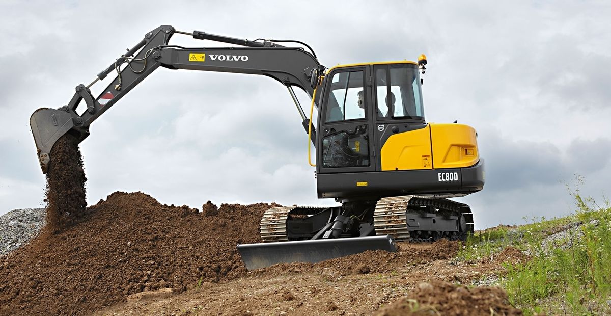 VOLVO EC80D COMPACT EXCAVATOR PARTS CATALOG MANUAL INSTANT DOWNLOAD