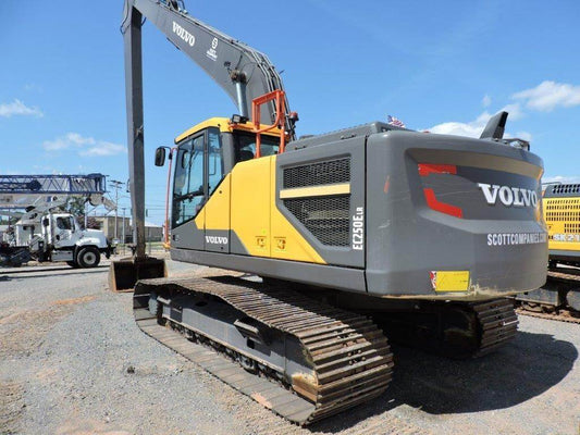 Volvo EC250E LR Excavator Parts Catalog Manual Instant Download