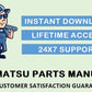 KOMATSU RIGID DUMP TRUCK AFE62-P 930E-4SE PARTS MANUAL INSTANT DOWNLOAD